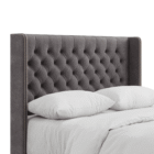 Elle Chesterfield Wing Standing Headboard & Studs_1