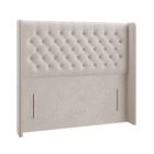 Elle Chesterfield Wing Standing Headboard & Studs_2