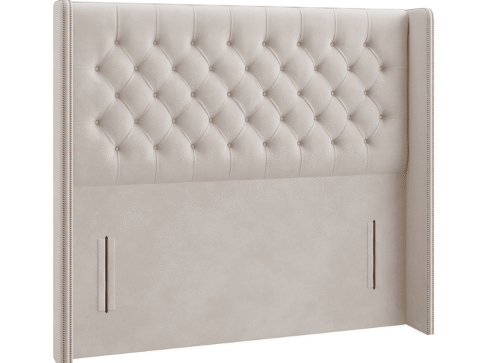 Elle Chesterfield Wing Standing Headboard & Studs_2 Elle Chesterfield Wing Standing Headboard & Studs_2