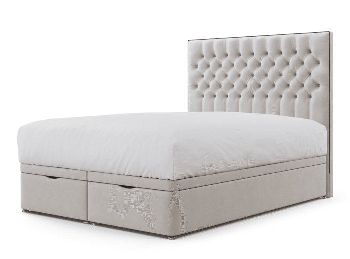 Adan Extra Deep Chesterfield Ottoman Storage Bed_ivory plush velvet_2 Adan Extra Deep Chesterfield Ottoman Storage Bed_ivory plush velvet_2