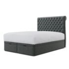 Balmoral Chesterfield Upholstered Sleigh Bed Frame_2