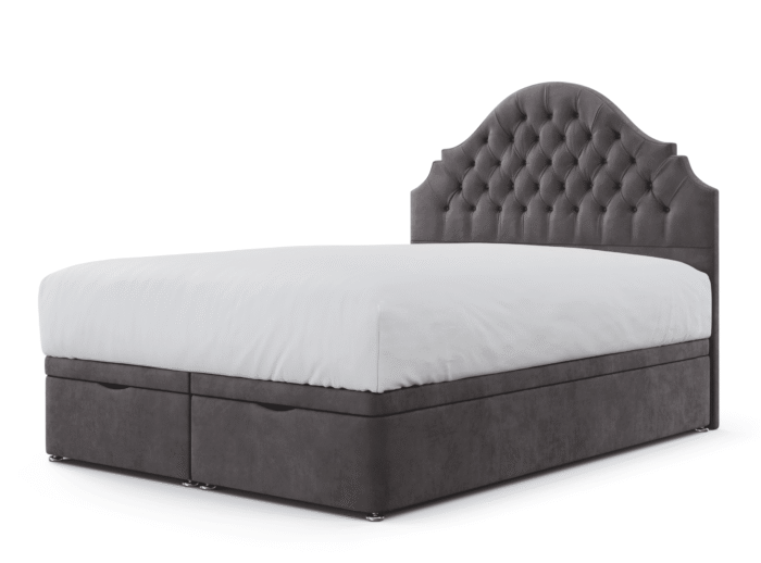 Sofia Chesterfield Headboard_ charcoal plush velvet_2 Sofia Chesterfield Headboard_ charcoal plush velvet_2