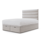 Tubes Upholstered Headboard_ivory plush velvet_2