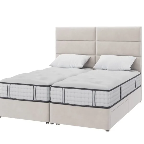 Zip and Link 2000 Pocket Spring Orthopaedic Divan Set